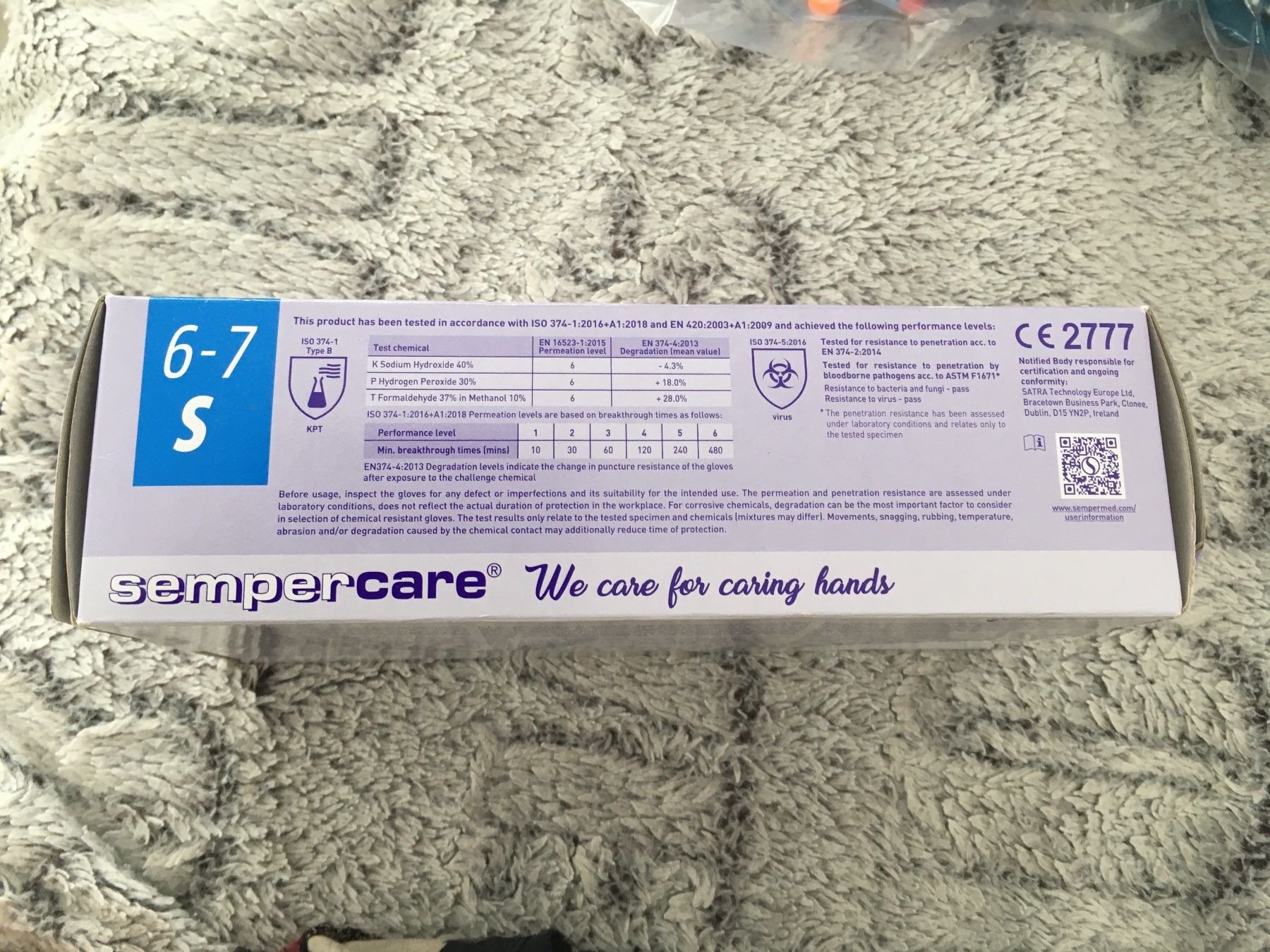 Guanti & manicotti: SemperCare 200 Handschuhe Latex-free – Nuovo e nell'imballaggio originale da Gächlingen venduto da Tara_devi 2