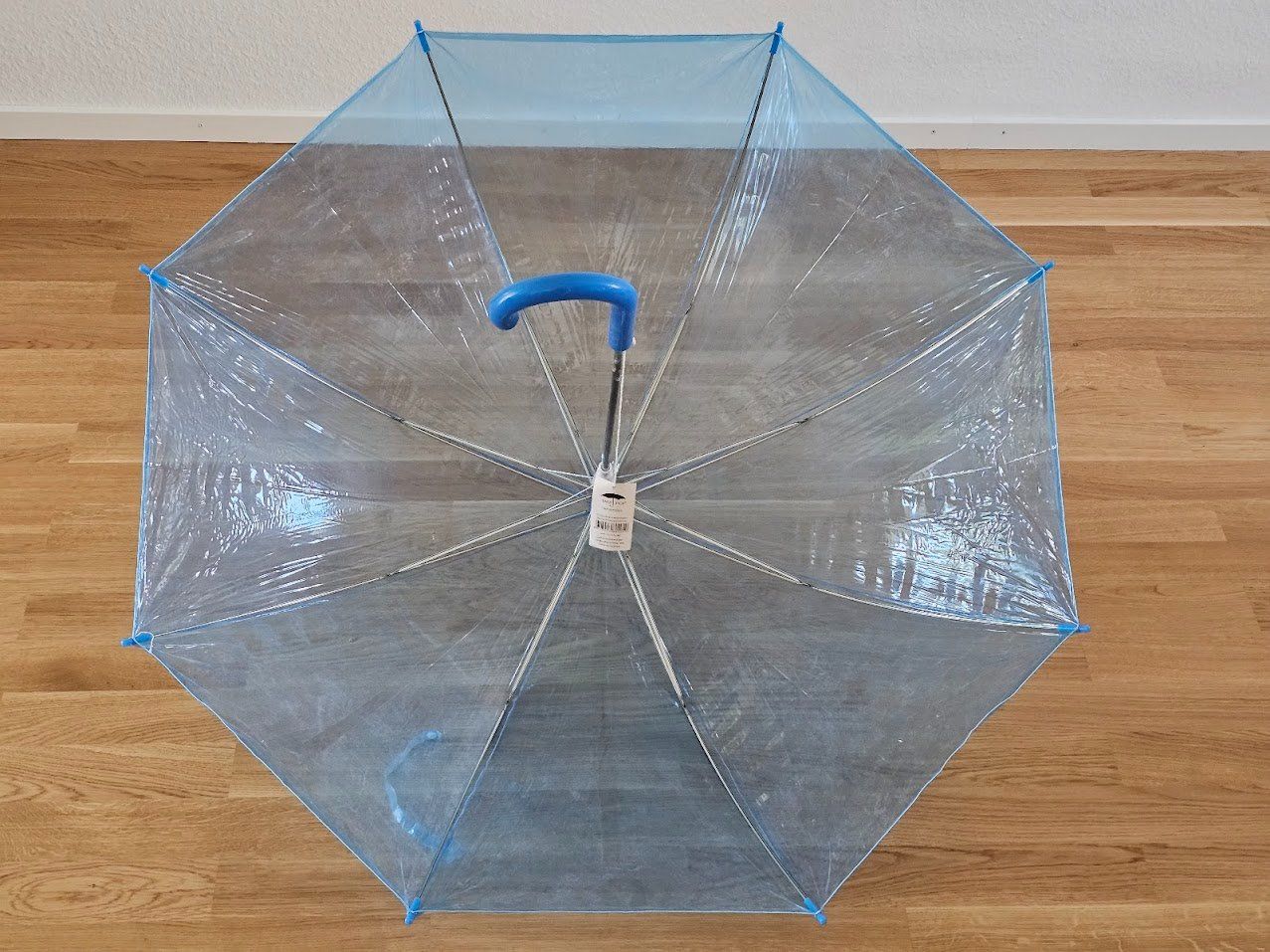 Regenschirme: Durchsichtige Regenschirme farbig Kunstoffgr. – Gebraucht aus Baden von rob_grh6 2