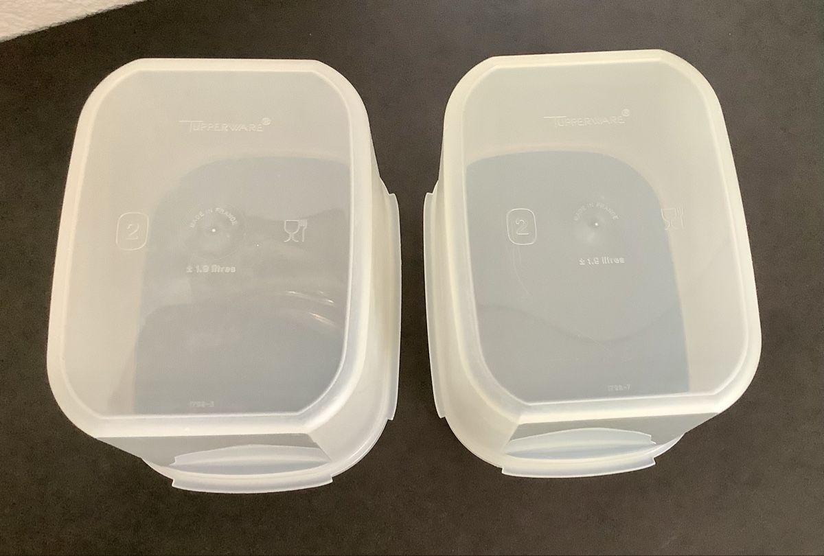 Tupperware Recipients et similaires: Tupperware 2 Vorratsdosen 1,9 Liter, gebraucht – D'occasion à Züberwangen par benjause 2