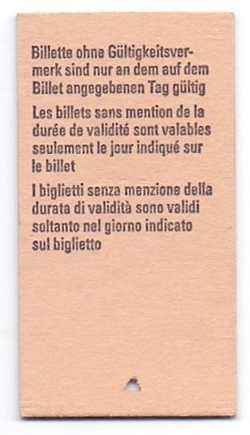 Biglietti: Billette Landquart - Chur – Usato da Langenthal venduto da Sammlungs_aus 1