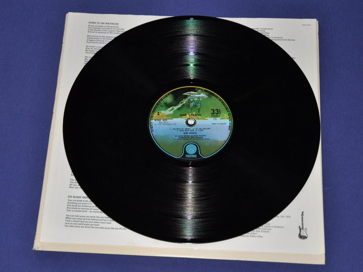 Vinyles: LP Dire Straits - 1978 – D'occasion à Boll par Theodora15 6