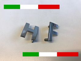 Lancia Scritta cromata HF, verchromte, neue Einzelbuchstaben