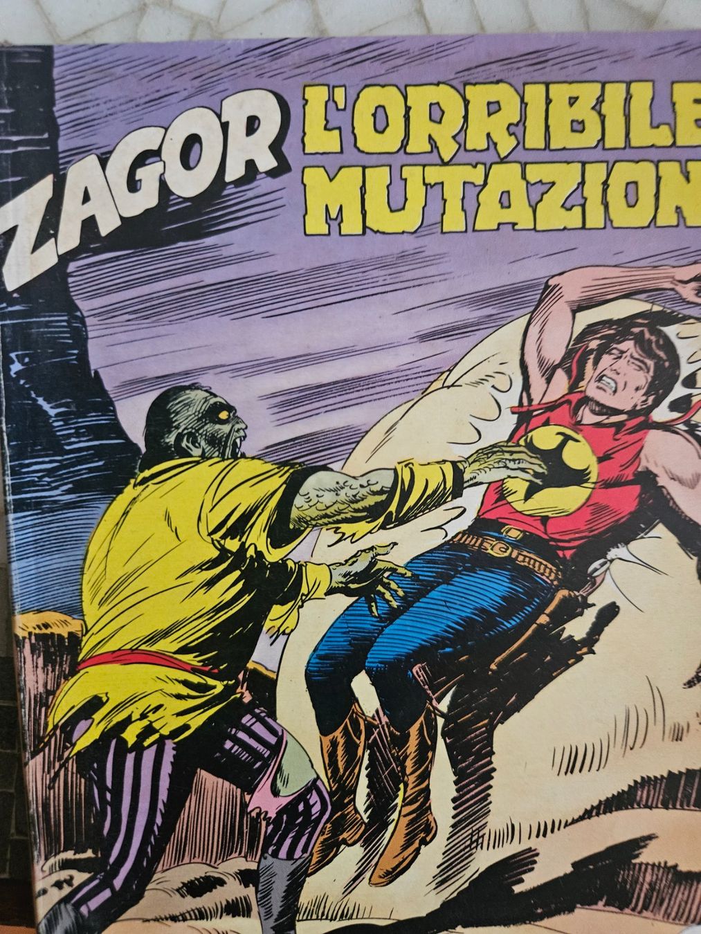 Fumetti: Zagor, L'orribile mutazione – Usato da Zürich venduto da lorenzo167