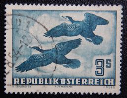 Österreich Kat. 985 gest. 1953 Kat. 100 Euro sign.