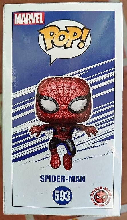 Funko Statuette: Funko Pop Marvel #593 Spider-Man Diamond special collection – Nuovo e nell'imballaggio originale da LAUSANNE venduto da swof 1