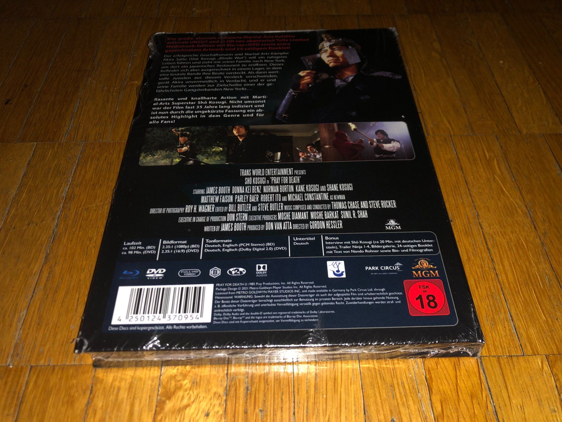 Tutti i DVDs: Die 1000 Augen der Ninja - MEDIABOOK - UNCUT – Nuovo e nell'imballaggio originale da Basel venduto da havsok 1