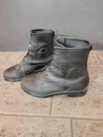 Bottes moto noires TCX, cuir, 43