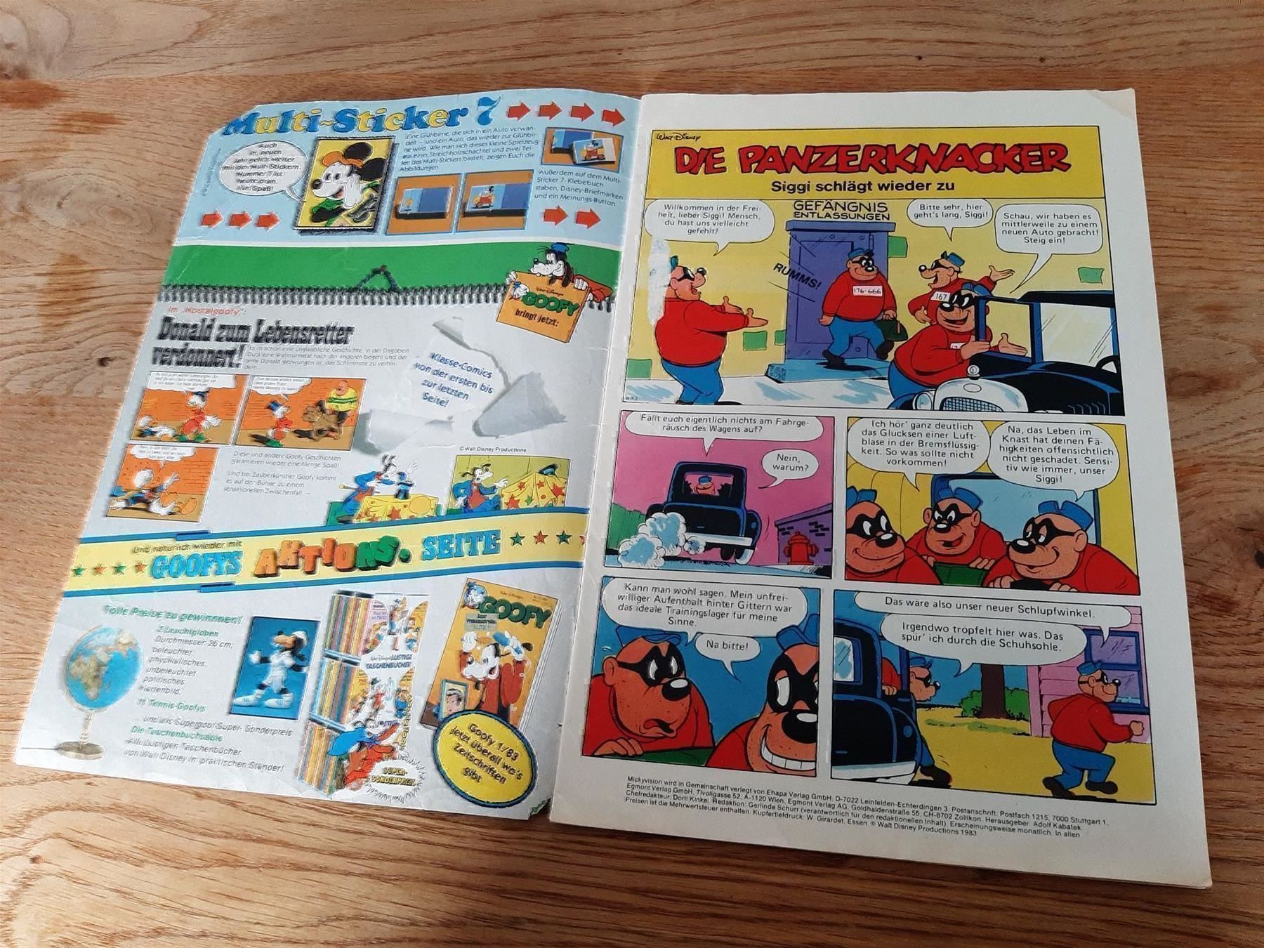 Fumetti: Micky Vision Heft 1, 1983 – Usato da Affoltern am Albis venduto da Sabinezc 2