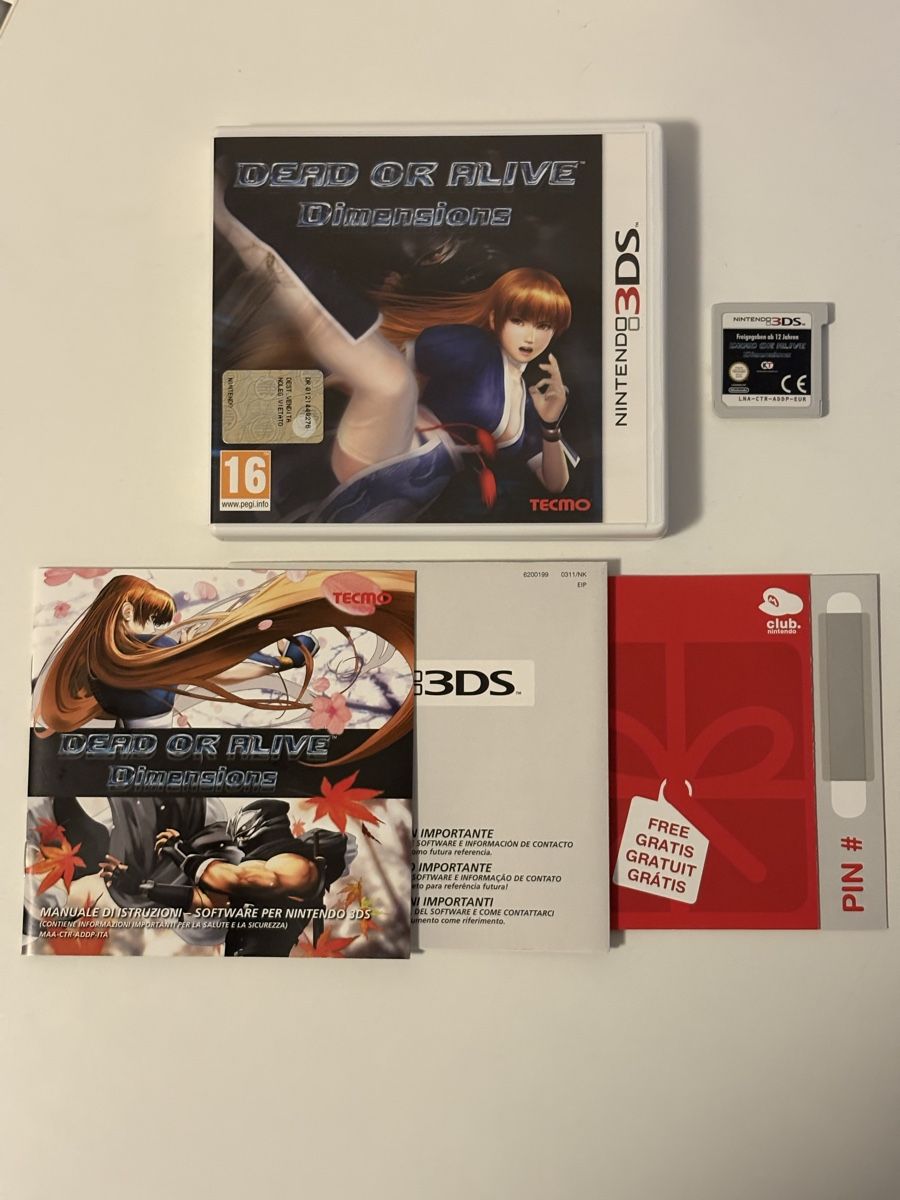 Nintendo Giochi: 🔥 Dead or alive dimensions - 3DS nintendo – Nuovo (secondo la descrizione) da Zürich venduto da Collecting-World 2
