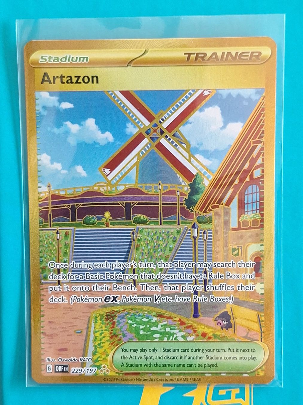 Pokémon Carte collezionabili: Artazon - Goldcard – Usato da Altstätten SG venduto da GGsGameshop