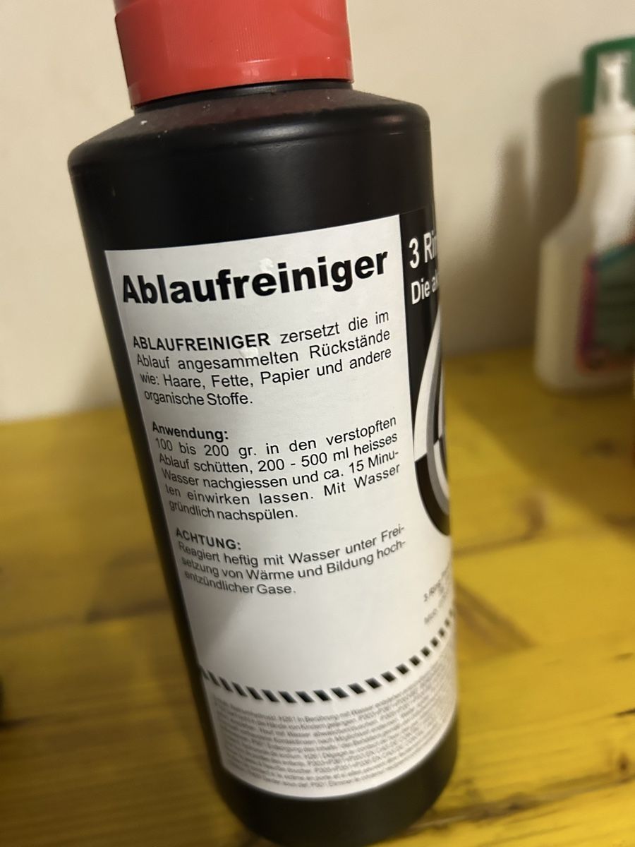Pflegeprodukte: Ablaufreiniger – Neu und originalverpackt aus Frauenfeld von sus_s2jq 1