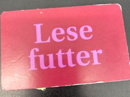 Lese-Futter orell füssli Geschenkkarte 25 CHF - Kein Versand