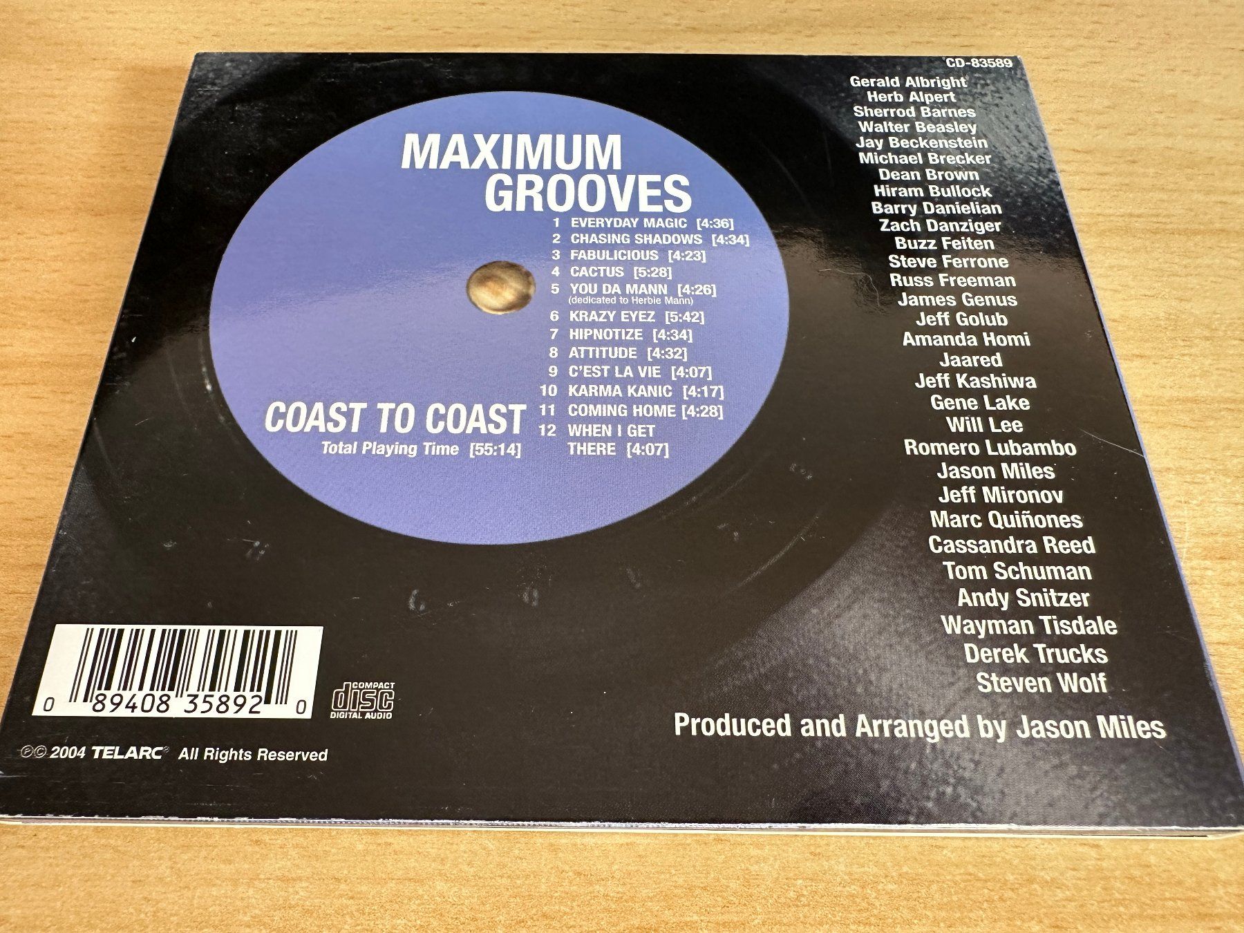 CD: Maximum Grooves – Coast To Coast – Usato da Rikon im Tösstal venduto da Alpenmutz 1