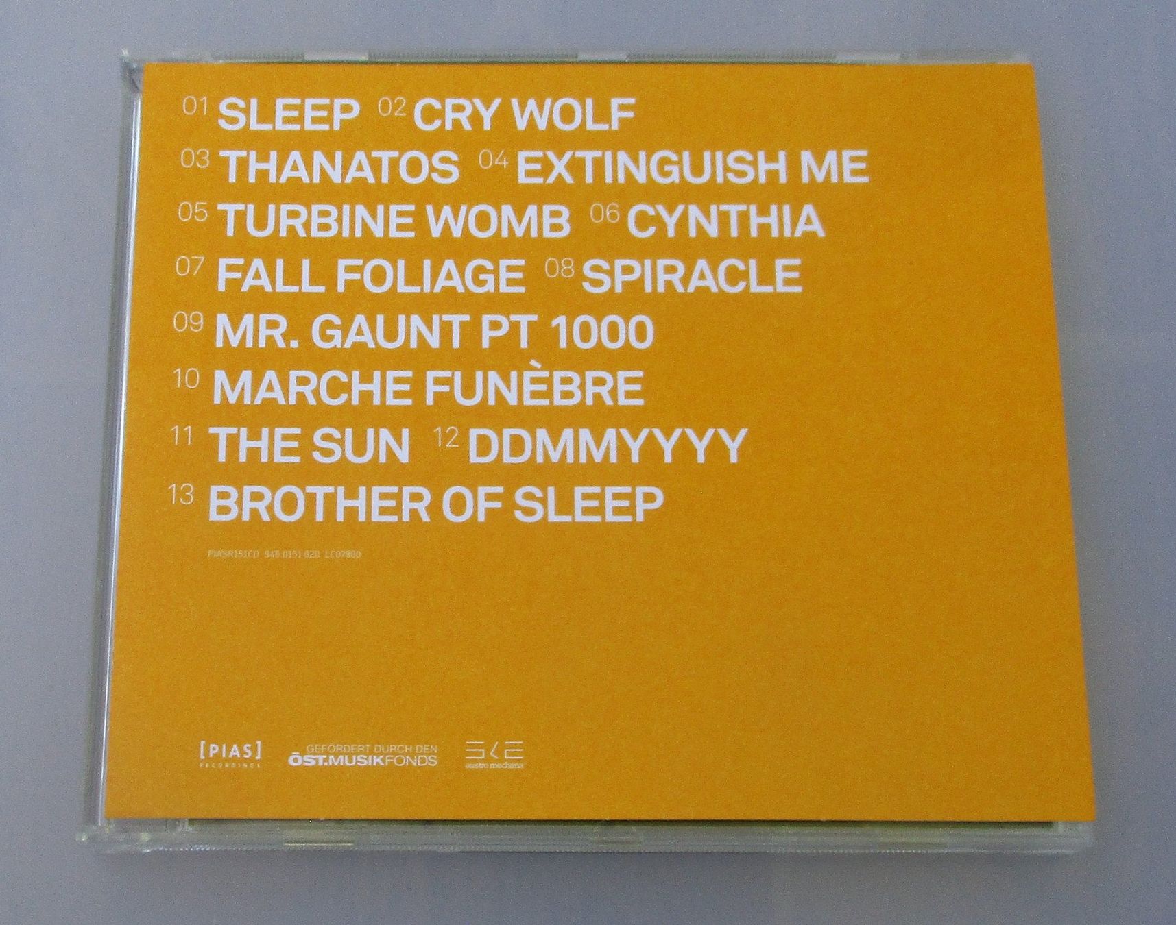 CD: SOAP & SKIN - Lovetune For Vacuum – Usato da Wattwil venduto da Muriel11 1