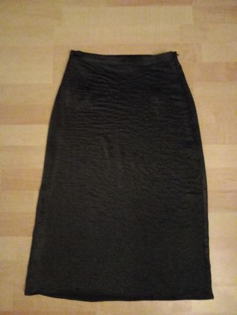 Jupe Satin schwarz S