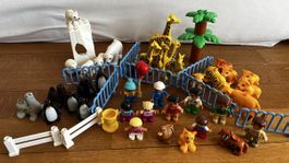 LEGO Duplo Grosser Zoo Zoo Tiere Menschen