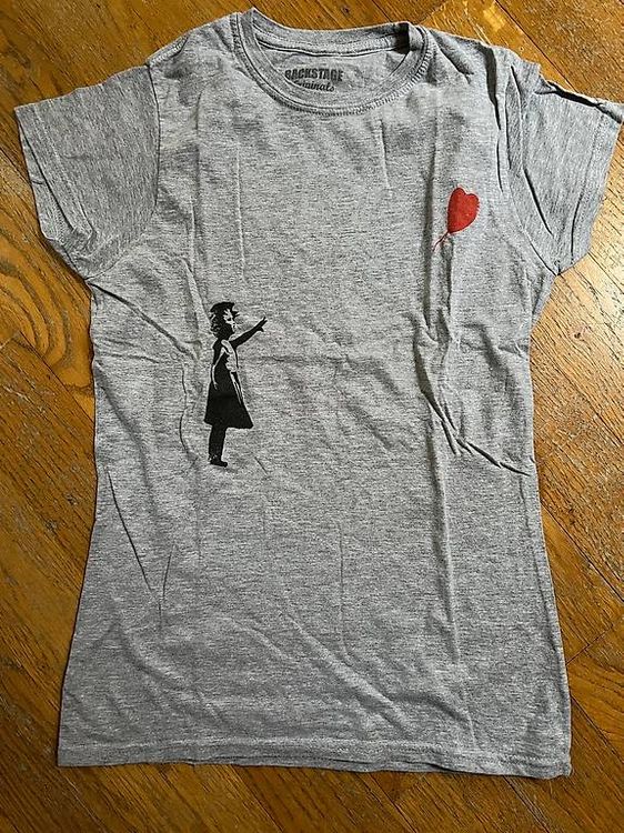 T-shirt Beige IKKS Taille 38 Avec Inscription - Très Bon état 100% Coton