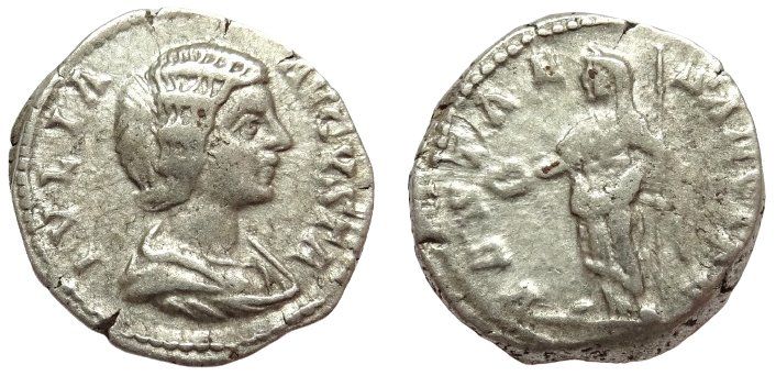 Tutti le monete: JULIA DOMNA silber denar – Usato da La Sarraz venduto da classicworldcoins