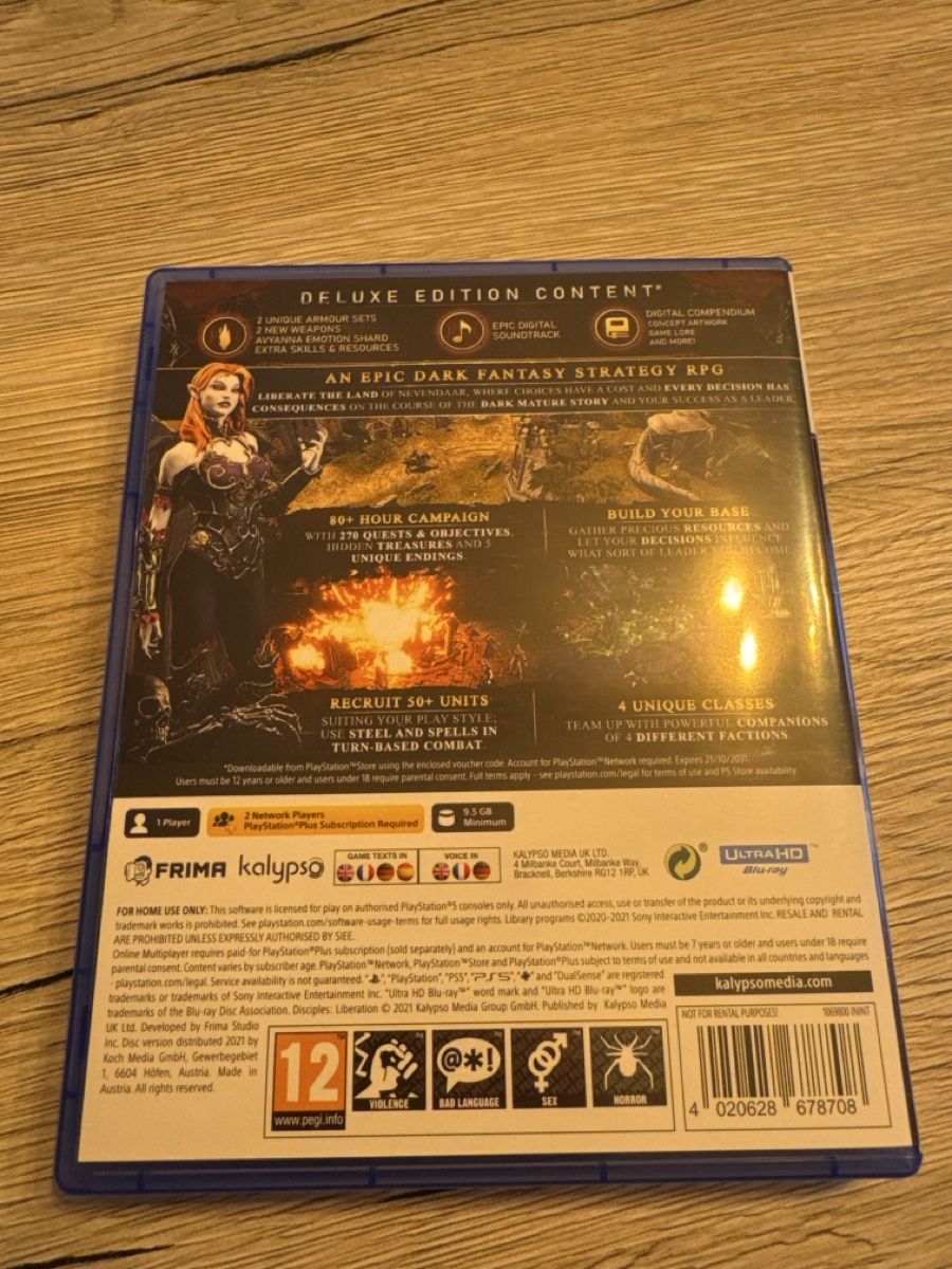 Giochi: Jeu PS5 Disciples Liberation Deluxe Edition neuf – Usato da Courrendlin venduto da jay_lkn6 2
