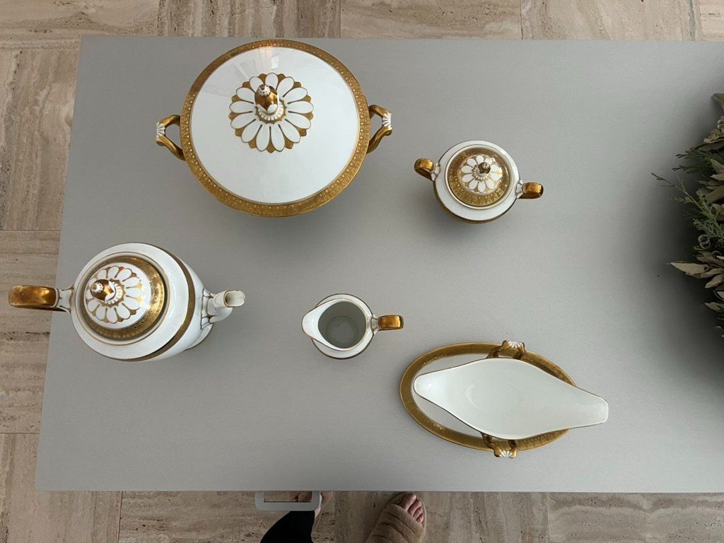 Rosenthal Set di piatti: Rosenthal Goldrand Zubehör – Usato da Zumikon venduto da hall0123