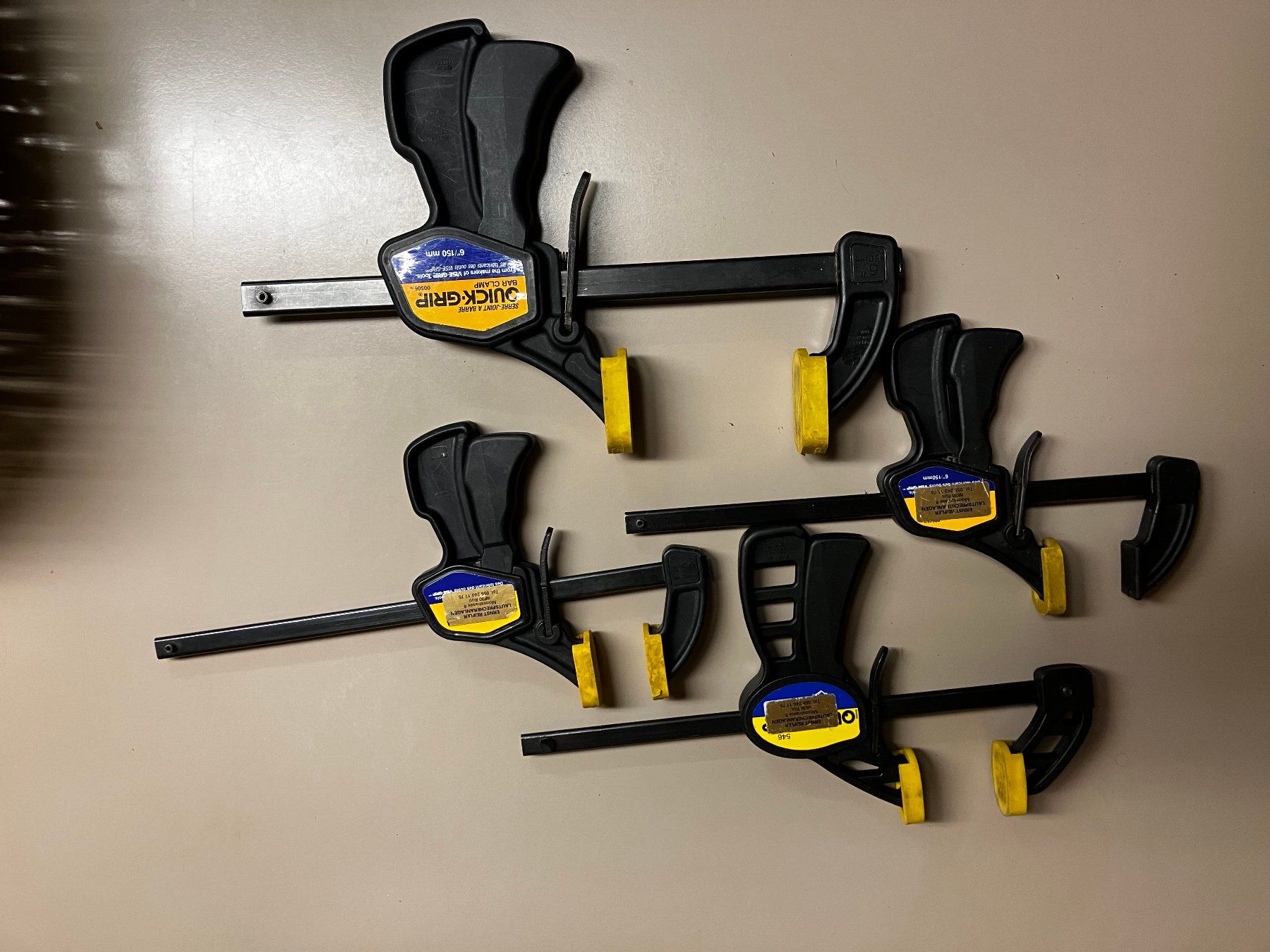 Tous les outils: QuickGrip-Schnellzwingen (4er Set) – D'occasion à Nürensdorf par rol_kg7r