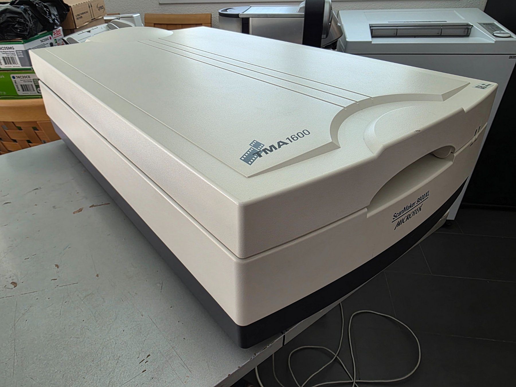 Scanner: A3-Scanner Microtek ScanMaker 9800XL Plus + TMA1600 Durchlic – Usato da Safenwil venduto da gudda 6