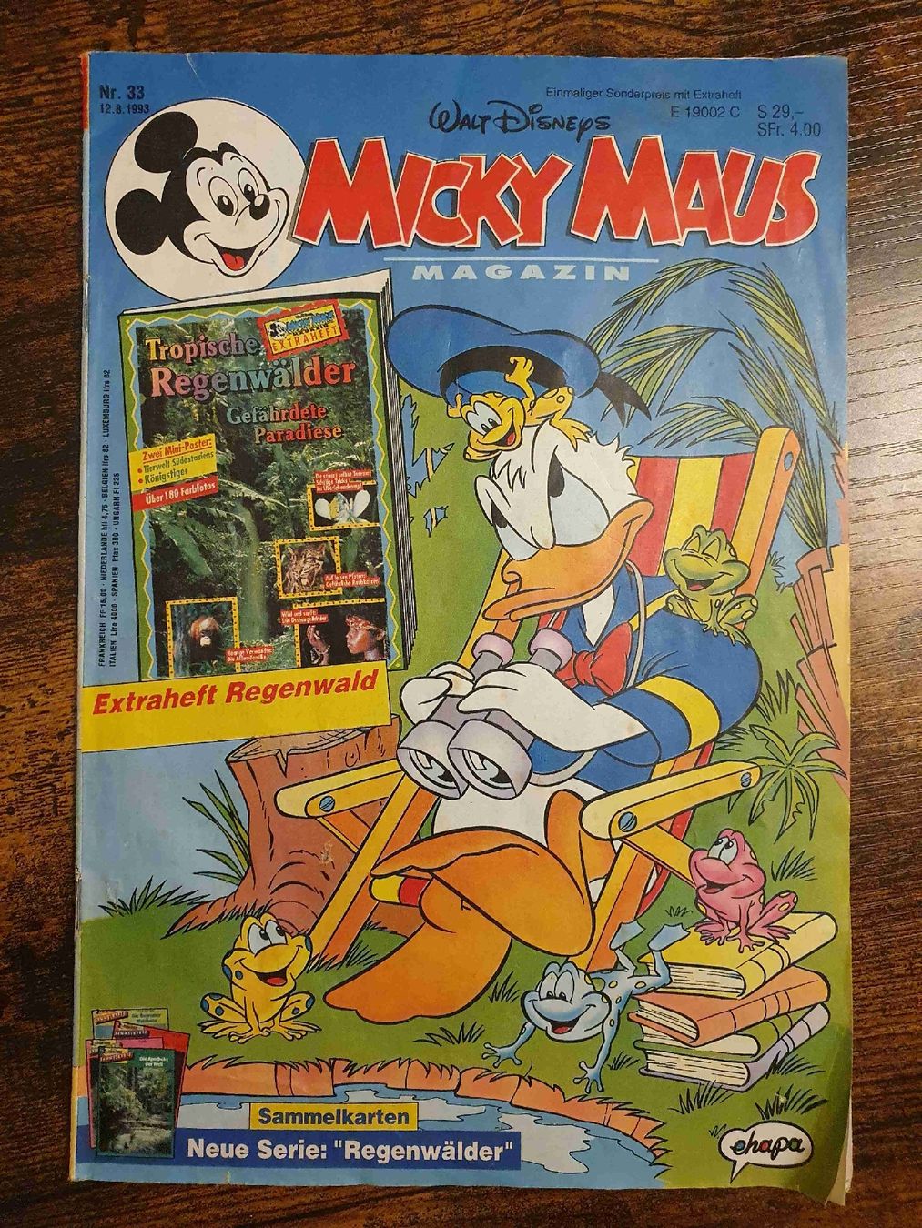 BD: Micky Maus Magazin Nr.33 - 1993 – D'occasion à Burgdorf par mentalshopCH