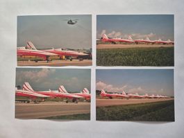 4 Fotos Flugzeuge Patrouille Suisse F-5 Tiger II 🇨🇭