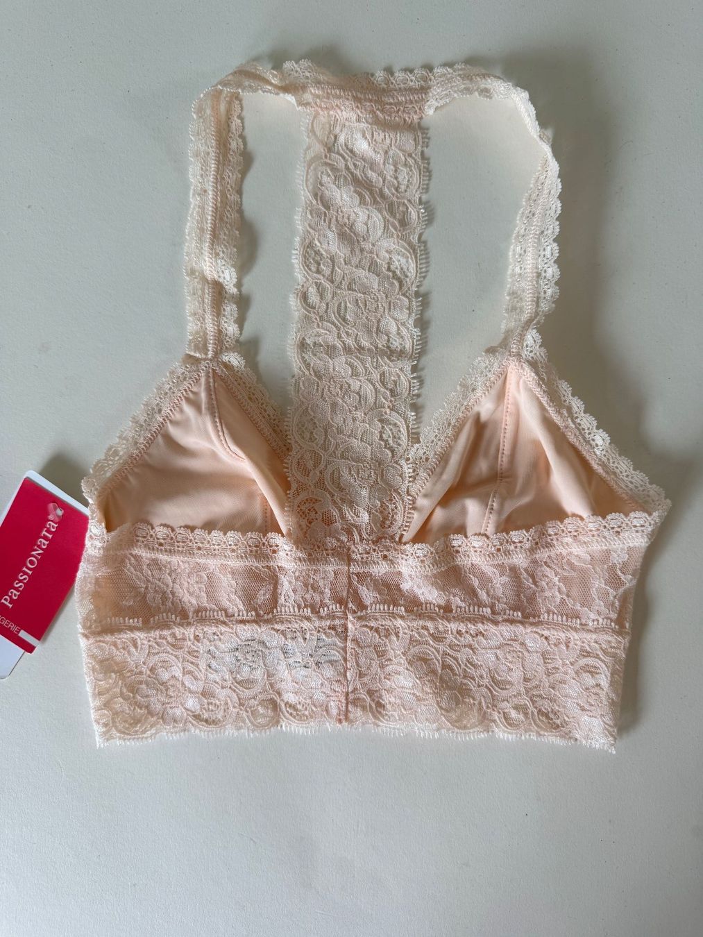 Passionata Altra biancheria intima: PASSIONATA, Spitzen-Bralette, Grösse XS, Farbe Hellorange – Nuovo e nell'imballaggio originale da Rudolfstetten venduto da gst_g7xl 1