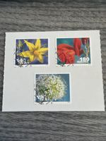 Blumen-Marken-Set 2012 (Narzissen, Mohn, Zwiebel) 3 Stk.