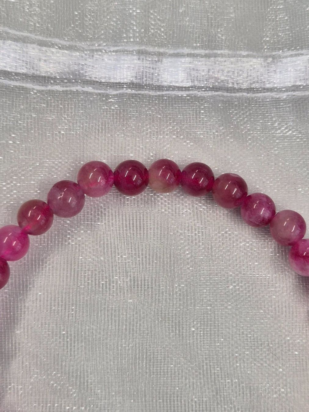 Bracciali & Braccialetti: Wassermelonen Turmalin Armband 6mm – Nuovo e nell'imballaggio originale da Rüti ZH venduto da pep_l9zp 4