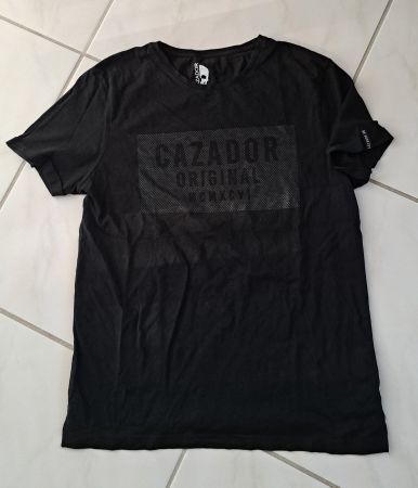 Cazador 96 schwarzes T-Shirt Grösse L