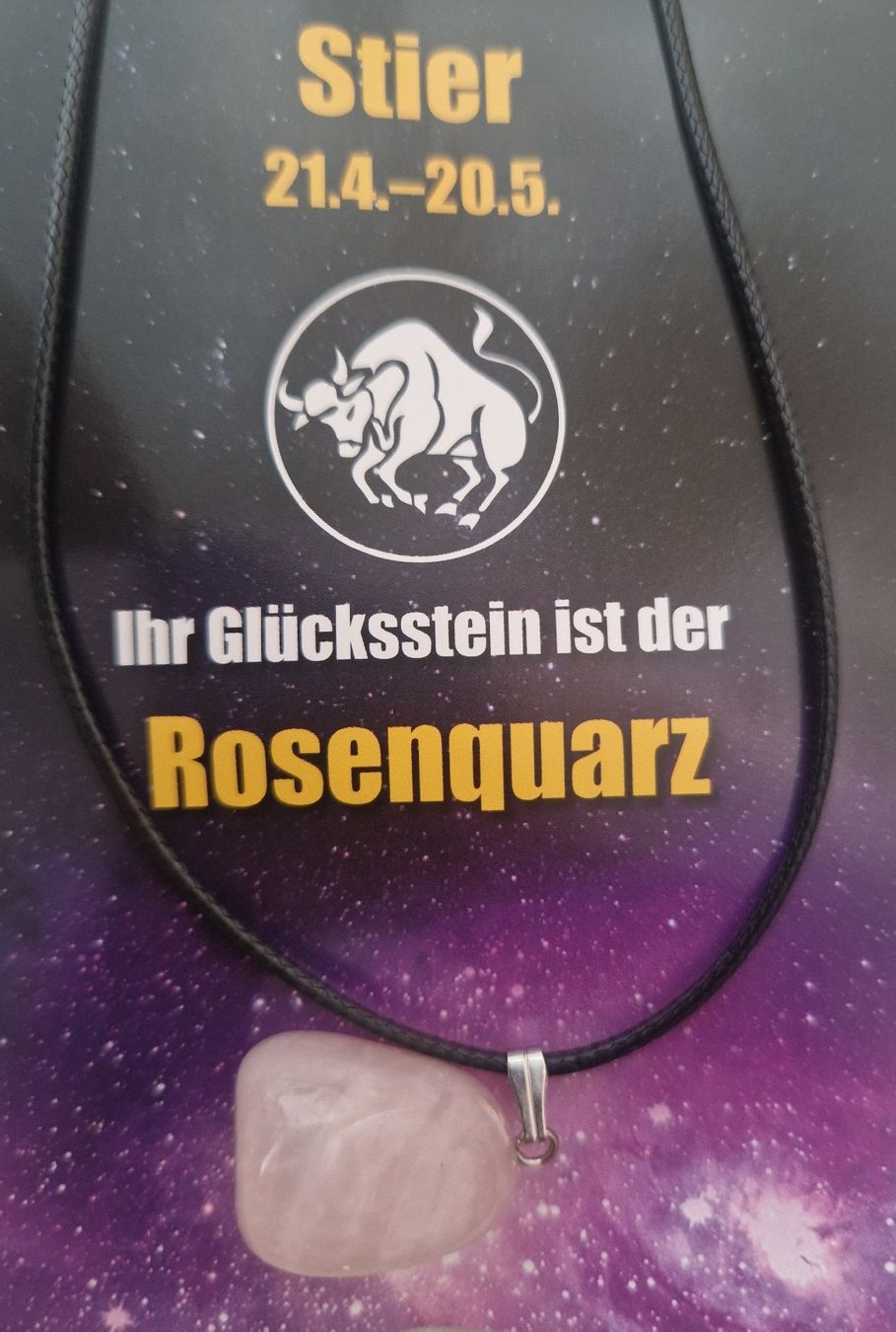 Ciondoli: Glückstein Stier – Nuovo e nell'imballaggio originale da Graben venduto da pen_mr7n