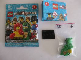 LEGO Minifigur Serie 5 Nr: 6 Lizard Man (Jg2011)