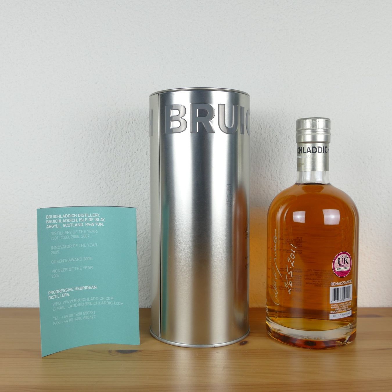 Bruichladdich Bevande alcoliche: Bruichladdich, Renaissance 11.09.01, Feis Ile 2011 – Nuovo (secondo la descrizione) da Elgg venduto da SanMes 1