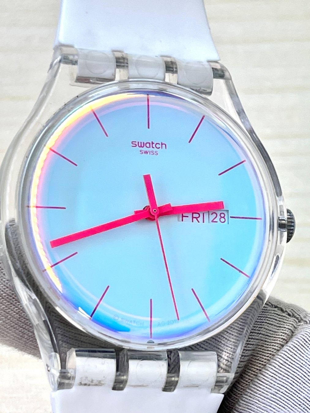 Swatch Orologi: Swatch Uhr, Sommer-Look! – Usato da Grenchen venduto da chththl 6