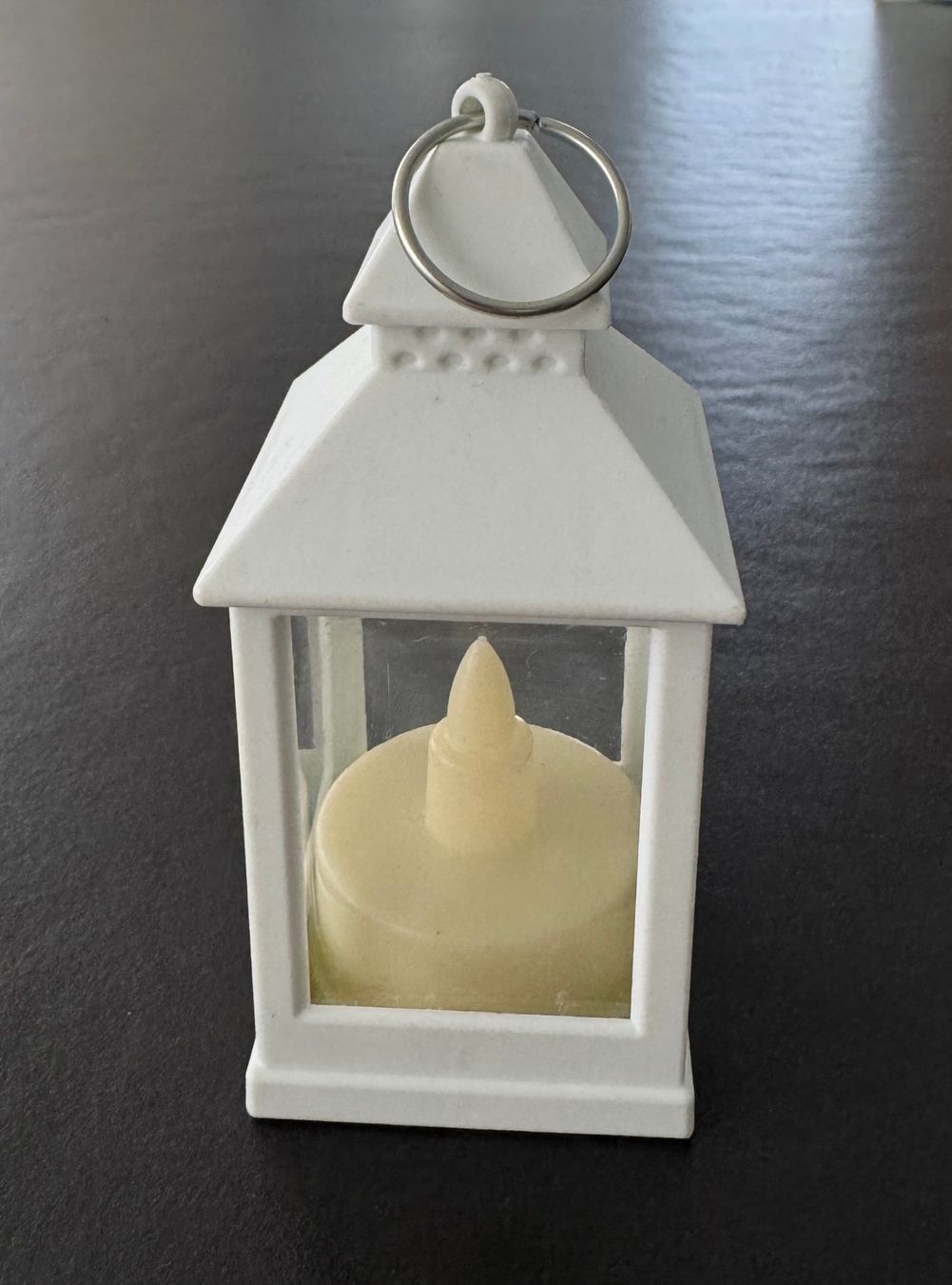 Lanterne: Mini Laterne mit LED Kerze, ca. 10cm hoch – Nuovo e nell'imballaggio originale da Zollikon venduto da Krenapf 1