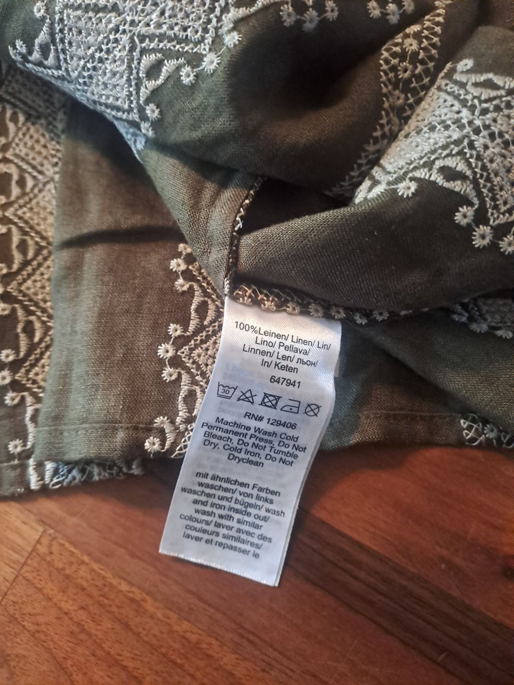Camicette: Leinenbluse Gr.54 neu!! – Nuovo (secondo la descrizione) da Emdthal venduto da kasira 4