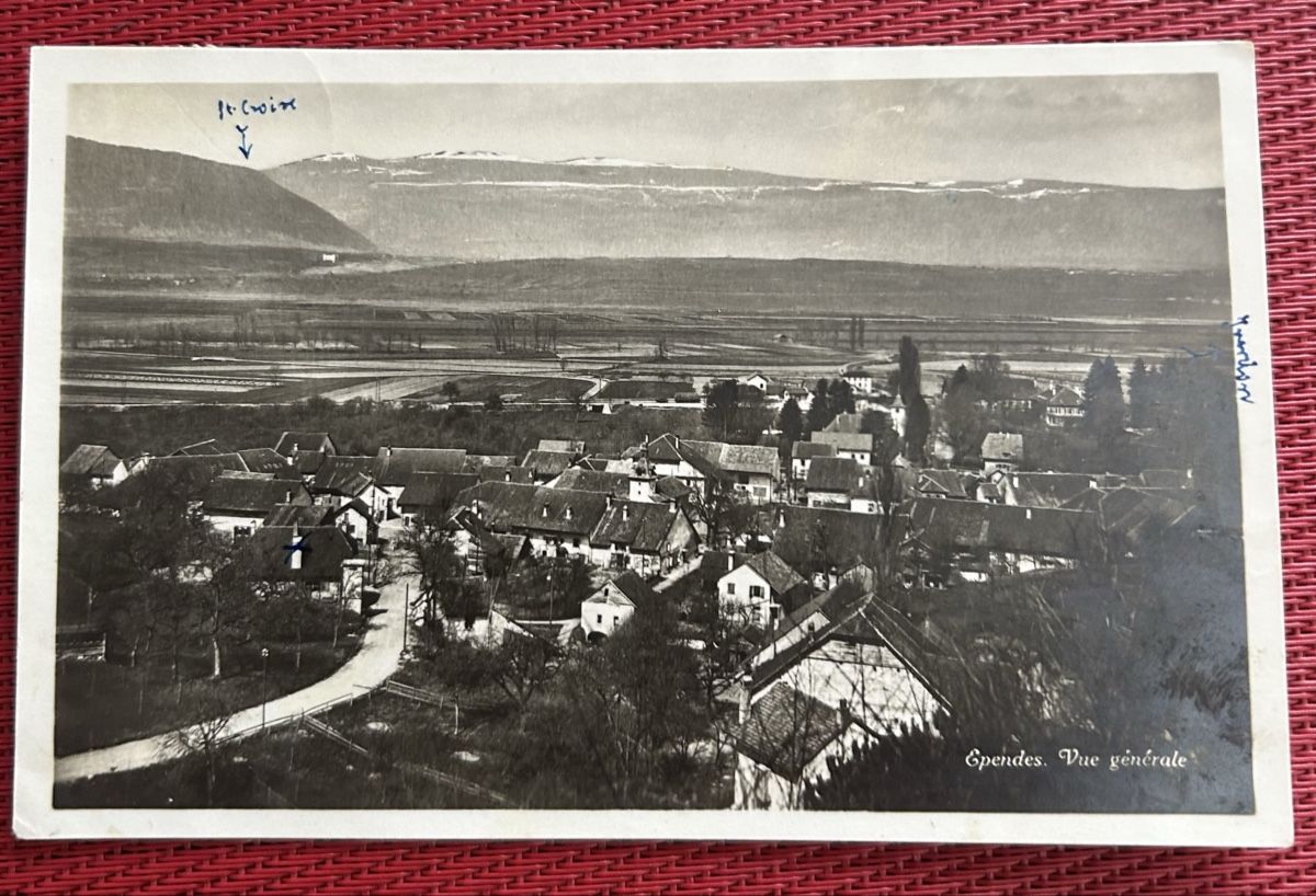 Ansichtskarten: Fotokarte Ependes – Gebraucht aus Horw von Tellbub