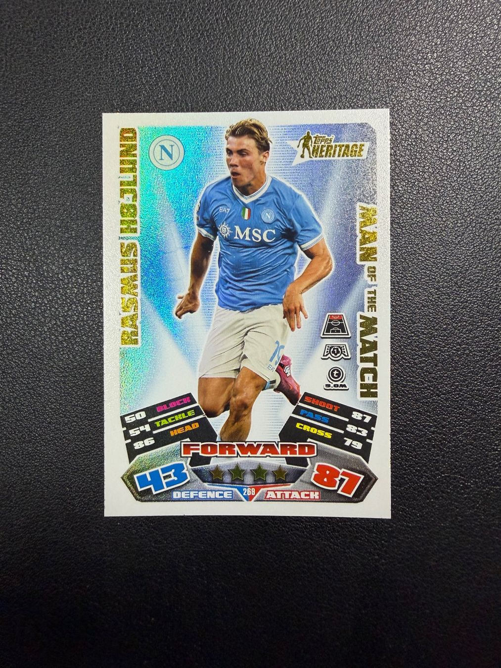 Topps Sammelbilder & Trading cards: Topps Match Attax 2025/26 Rasmus Höjlund 269 – Neu (gemäss Beschreibung) aus oberrüti von jeanmei