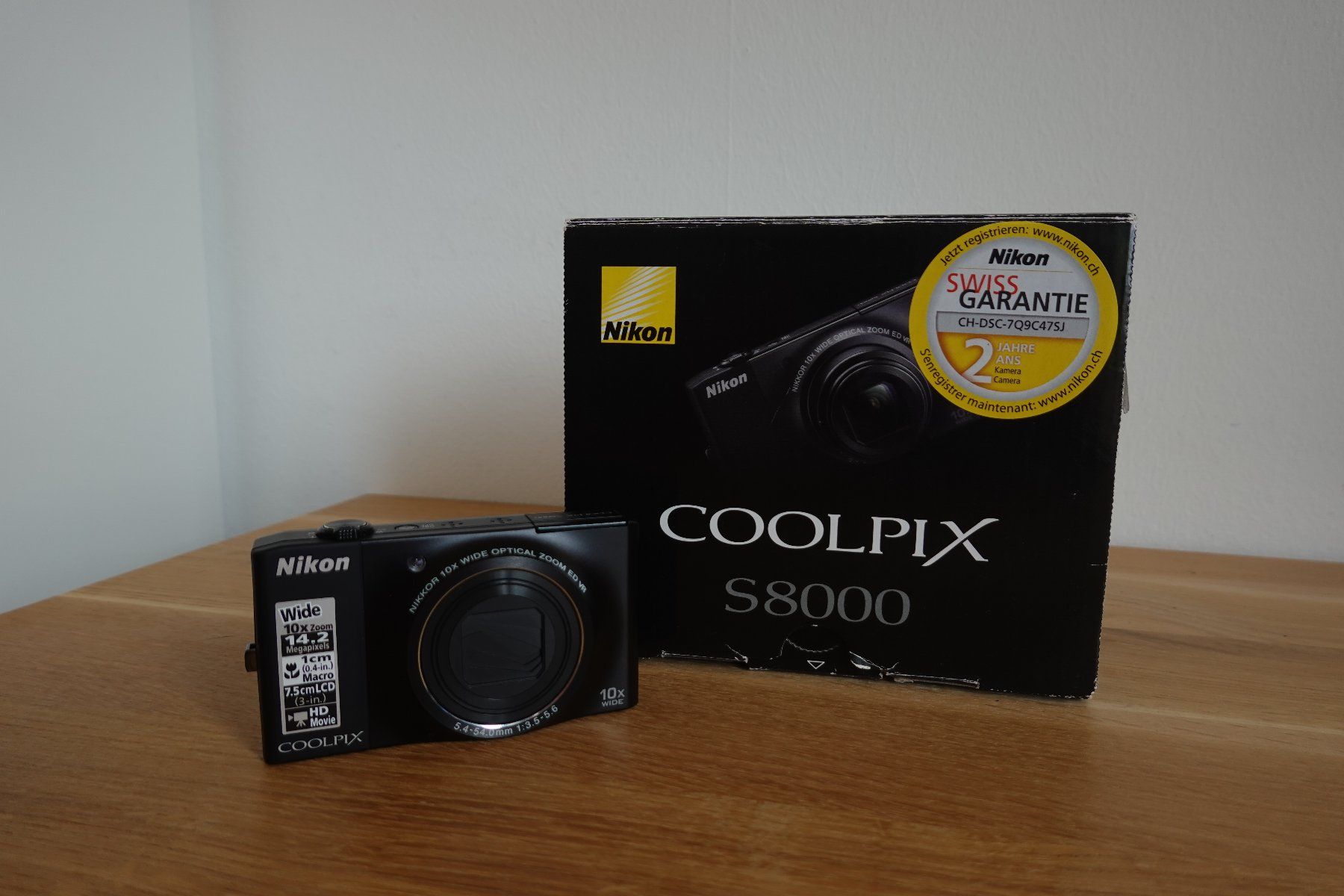 Nikon Fotocamera: Nikon Coolpix S8000 OVP - Schwarz – Nuovo e nell'imballaggio originale da Fribourg venduto da mar_9vlt