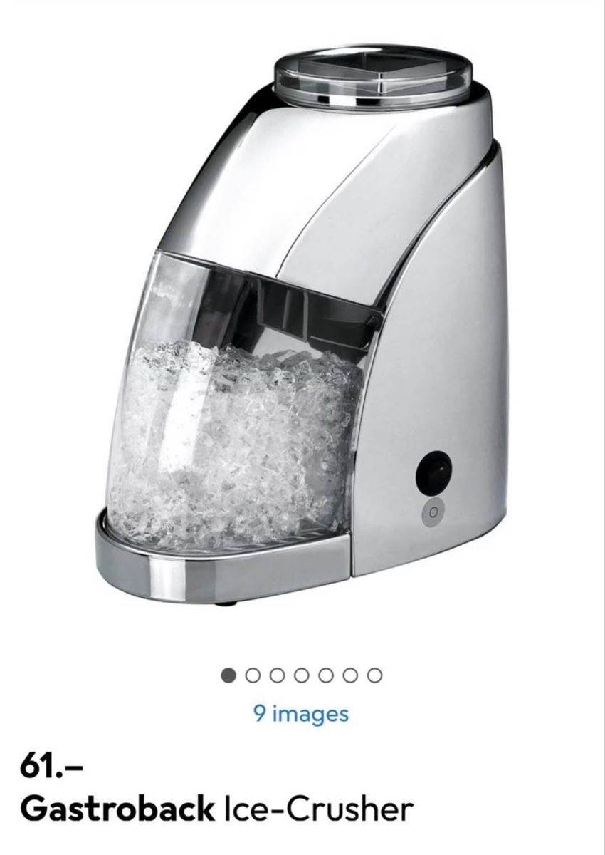 Gastroback Elettrodomestici da cucina: Machine à glace pilée Gastroback – Usato da Mont-sur-Lausanne venduto da cla_f8q7 1