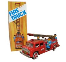 Feuerwehr mit Schwungradantrieb