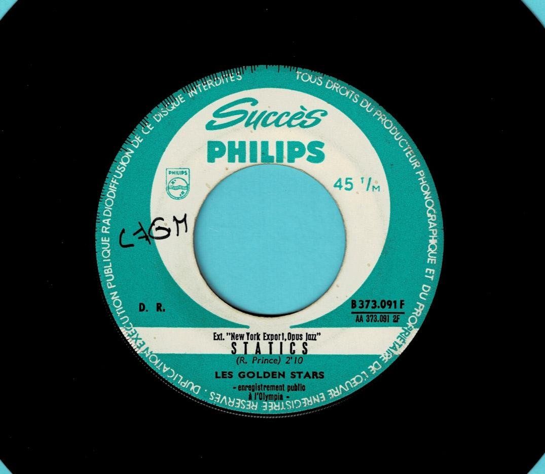 Schallplatten: Johnny Hallyday - 45T. - La bagarre / Statics – Gebraucht aus Noréaz von Hallyday 1
