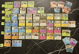 XL BULK 115 carte pokemon EVOLUZIONI diversi anni OLD . 🇮🇹