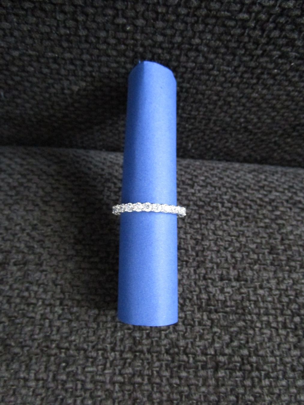 Ringe: Memory Eternity Ring Zirkonia 925 Silber Tchibo Gr. 18 – Gebraucht aus Volketswil von Megaissimo