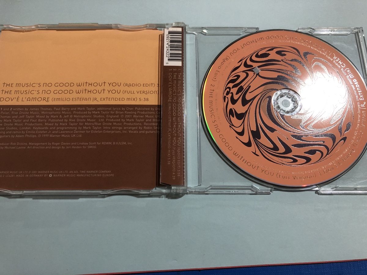 CD: CD Single - Cher -  Music's No Good Without You  – Usato da Flaach venduto da rubo7 1