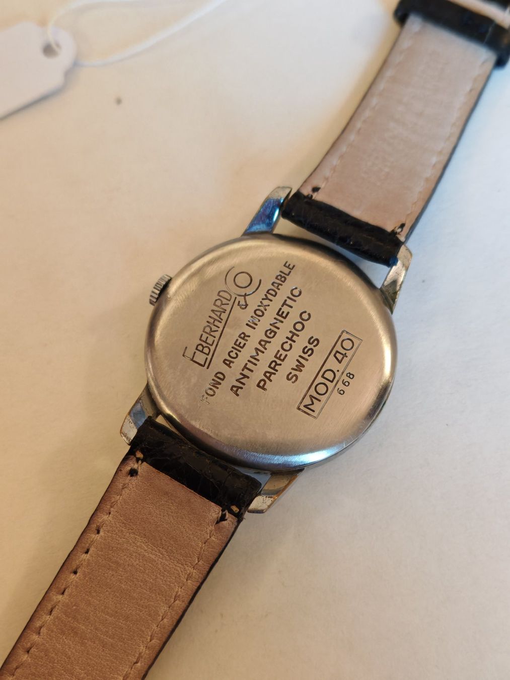 Eberhard & Co. Orologi: Eberhard & Co. Mod. 40, Ref. 668, 1950s Kleine Sekunden – Usato da Lenzburg venduto da rao_n5pj 6