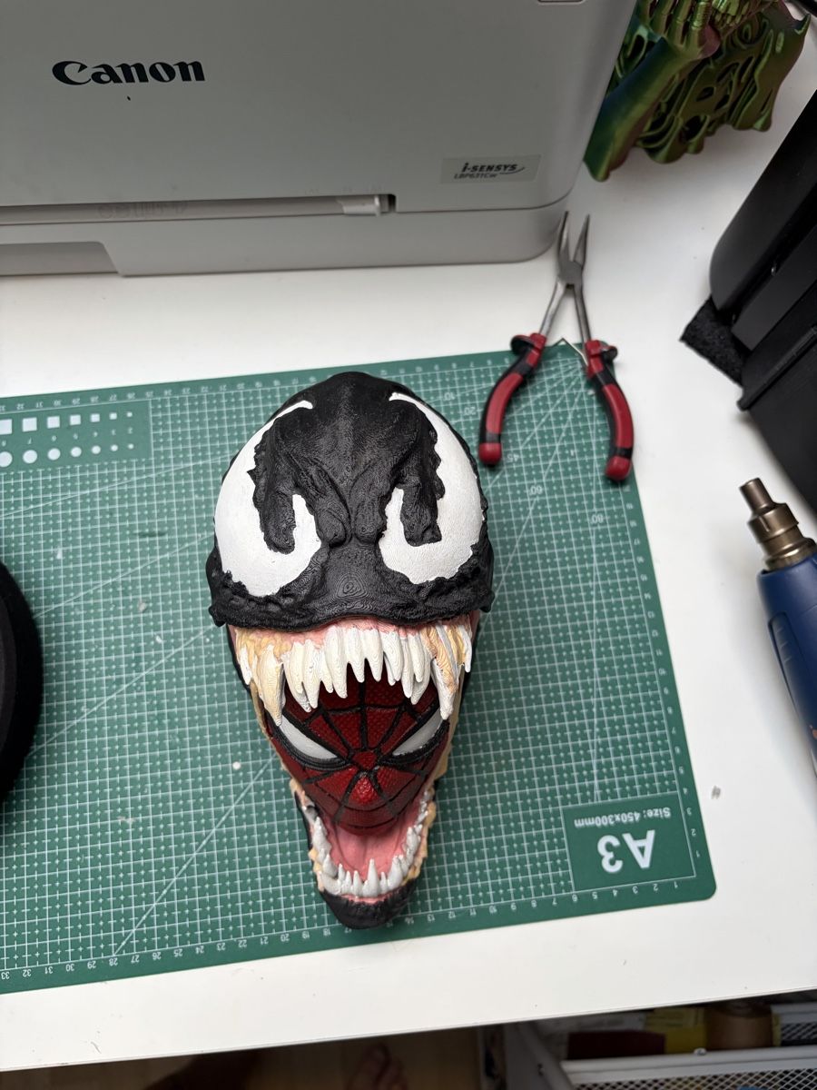 Tutte le decorazioni: Spiderman Venom Kopfhörer stand 3d Druck – Usato da Degersheim venduto da Xtremesmile 3