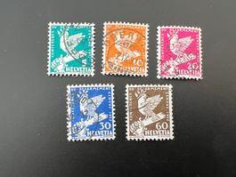 1932 Gedenkausgabe Mi. 185-189 gest.  (3769)